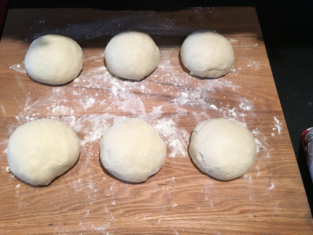 pizza dough balls