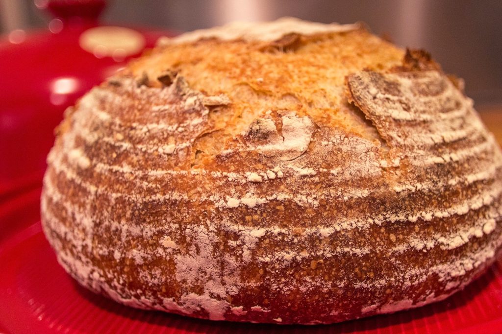 Sourdough on a Cloche