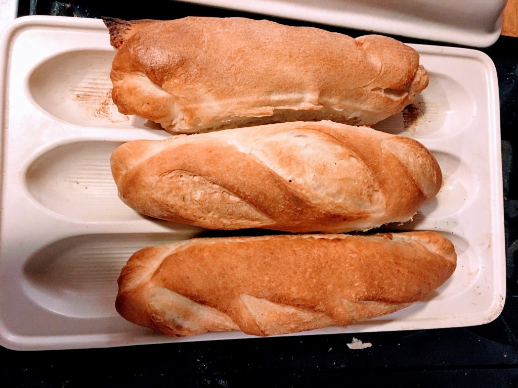 Emile Henry Loaf Ciabatta Bread Baker Pan, Ceramic, White, Burgundy Clay on  Food52